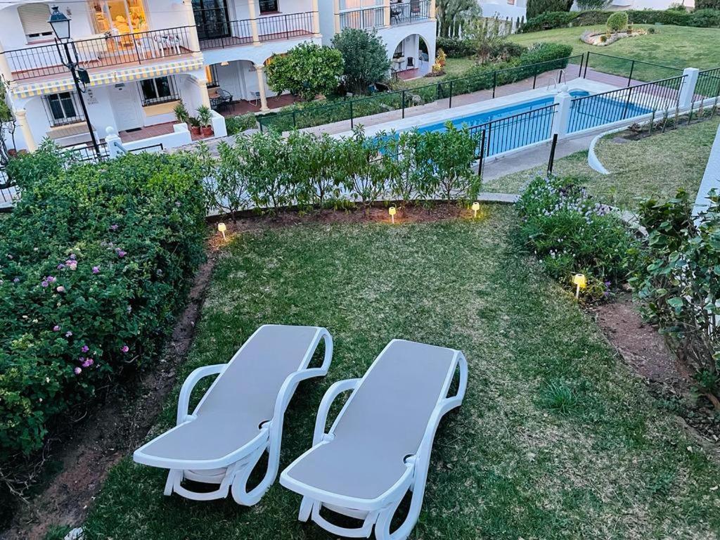 Lux 2 Kmr App Stella Blanca Met Zwembaden Airco En Zeezicht Apartment Fuengirola Luaran gambar